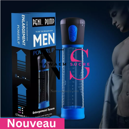 Pompe à vide électrique  pour hommes (Bleu)