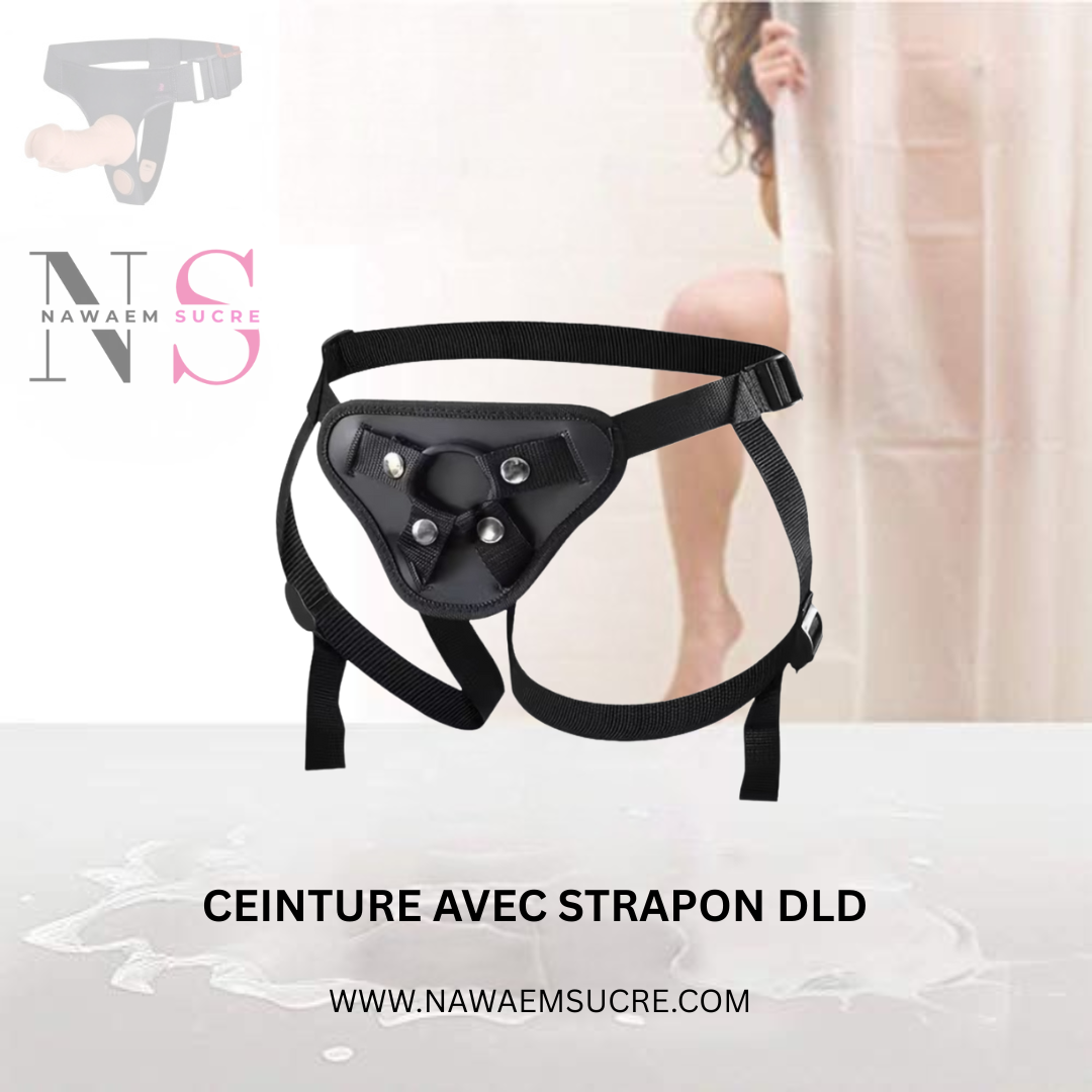 🖤 Dildo Réaliste avec ceinture – Sensations Naturelles, Plaisir Illimité