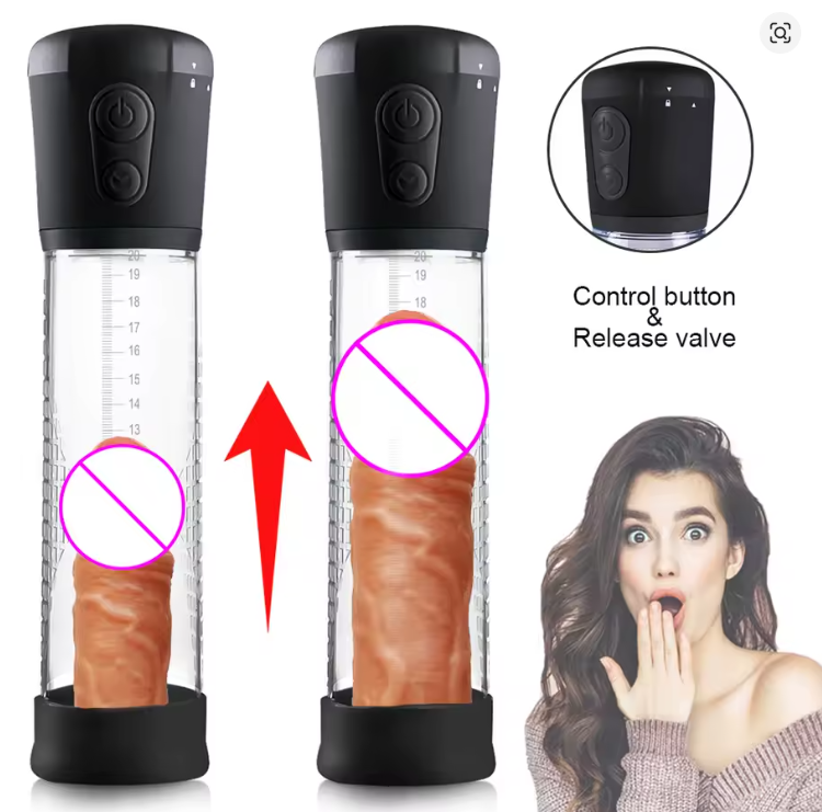 Pompe à vide électrique  pour hommes (Bleu)